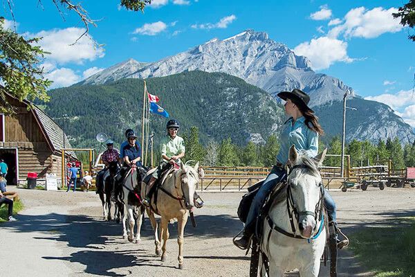 Banff Horseback Ride and Cowboy BBQ Cookout